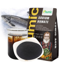 Khumic Small packing available animal feed sodium humate powder for Fish and shrimp
